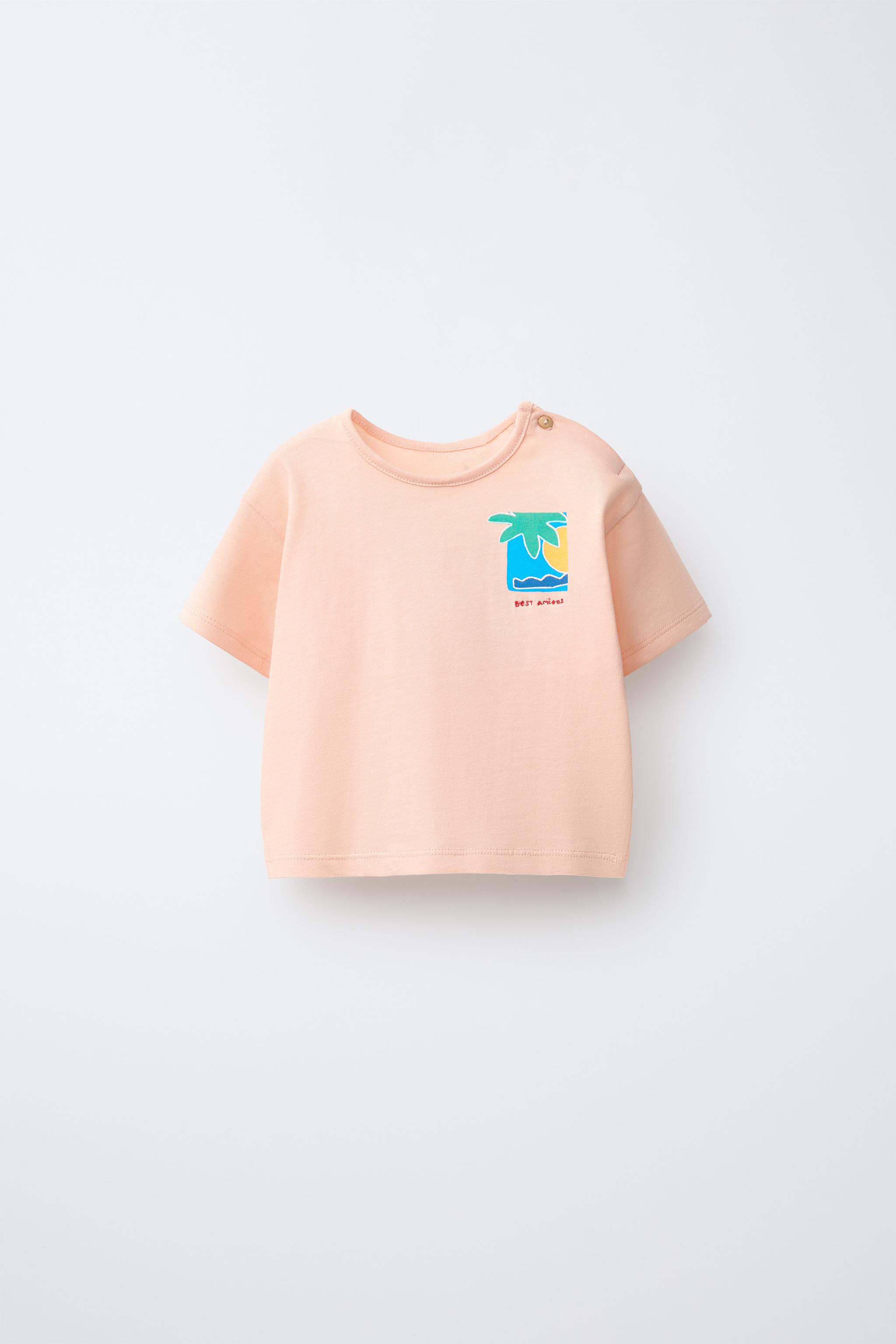 PALM TREE PRINT T-SHIRT